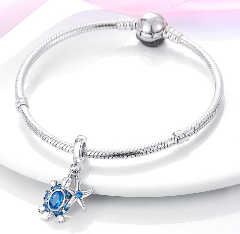 MULA 925 Sterling Silver Charms for Bracelets and Necklaces Lipstick and Bag Dangle Pendants Tower Camera Beads Jewelry Charms for Women - Image 1
